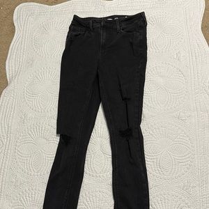 Old Navy size 2 rockstar super skinny high-rise jeans!